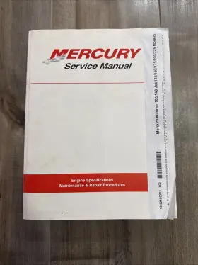 90-824052r3 Mercury Mariner Service Manual 105/140 Jet / 135/150/175/200/225 P/n