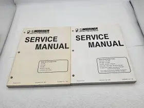 90-824936 Mariner 2a 3.5 5a 8a 15a W15 20a 25 A/b 28 48 55 60 W48 W55 Manual Set