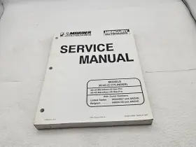 90-826148r2 Mercury Manual Mariner Outboards 30 40 2 Cylinder Marathon Sea Pro