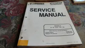 90-827242 Mercury Outboards Service Manual - Models 6 8 9.9 10 15 1998