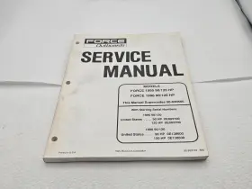 90-832749 1995 1996 Force Outboards 90 120 Hp Service Shop Manual - Read