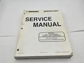 90-855347r1 Mercury Mariner 135 150 Optimax Direct Fuel Injection Manual Pub Ft99