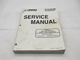 90-855348r1 Mercury Manual Mariner 200 225 Optimax Dfi Direct Fuel Injection #