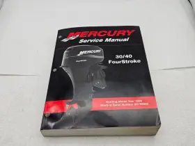 90-857046r1 2001 Mercury Marine Outboard 30/40 Fourstroke Service Manual P/n