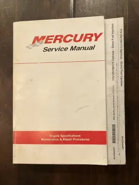 90-859494r1 Mercury Service Manual 115/135/150/175 Optimax Direct Fuel Injection