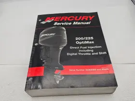90-859769r2 Mercury Manual 200 225 Optimax Direct Fuel Injection Digital Throttle Shift -rd