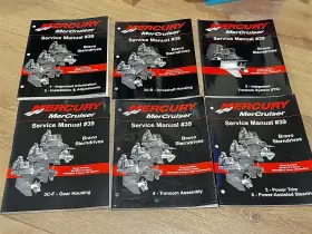 90-865612001 Set Of 2006 Mercruiser # 39 Bravo Sterndrives Service Manuals - Used