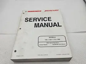 90-878079 Mercury Mariner 135 150 175 200 Service Shop Repair Manual # - Read