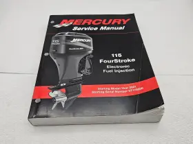 90-881980 Mercury Manual 115 Fourstroke Four 4 Electronic Fuel Injection Efi Start 2001 A2