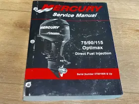 90-889785r01 2007 Mercury 75/90/115 Hp Optimax Direct Fuel Injection Service Manual - Used