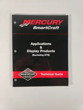 90-891965 Mercury Service Manual Applications And Display Products Technical P/n