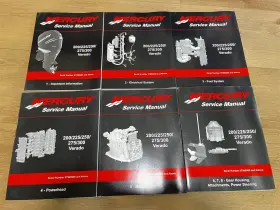 90-896580101 Set Of 2008 Mercury Verado 200/225/250/275/300hp Service Manuals