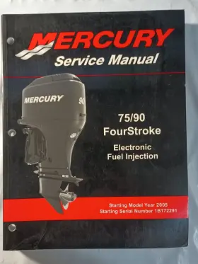 90-897725 Mercury 3/2005 75 90 Hp 4-stroke Efi Outboard Service Manual