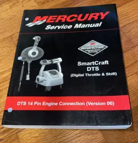 90-897790 Mercury Service Manual Smartcraft Dts Digital Throttle And Shift Pn