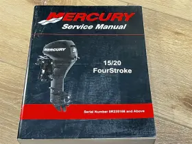 90-899987 2008 Mercury 15/20 Fourstroke Service Manual - Used