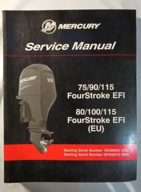 90-8m0085380 Mercury 1/2014 70 80 90 100 115 4-stroke Efi Service Manual