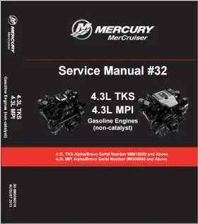 90-8m0086018 2013 Mercury 4.3l Tks Mpi Gasoline Engines Service Manual Usb Flash Drive