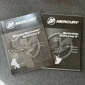 90-8m0173040 Mercury 90-8m0172072 Mercruiser Bravo Four S Diagnostic Manual 2021