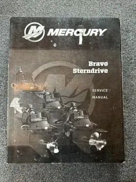 90-8m0185811 Mercury Bravo Sterndrive Service Manual 2022