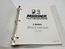 90-99503 Mercury Mariner Outboards 2 Hp Models Service Repair Manual - Read