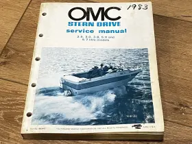 983441 1982 Omc Stern Drive Service Manual 2.5 3.0 3.8 5.0 5.7 Litre Models - Used