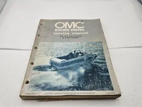 983673 Omc Stern Drive Service Manual 2.5 3.0 3.8 50 5.7 Litre Models L #983673 -read