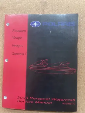 9918112 9917163 Polaris Freedom Virage Genesis 2003 Personal Watercraft Service Manual