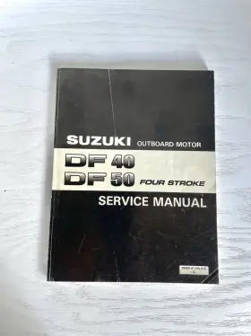 99501-87j50-01e Suzuki Df40 Df50 Supplement Only Outboard Engine 2006 Service Manual