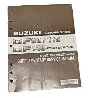 99501-90j30-01e Suzuki Df90 Df115 Df140 Outboard Service Manual 2005-2007