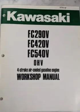99924-2018 Kawasaki Fc290v Fc420v Fc540v Ohv Workshop Manual