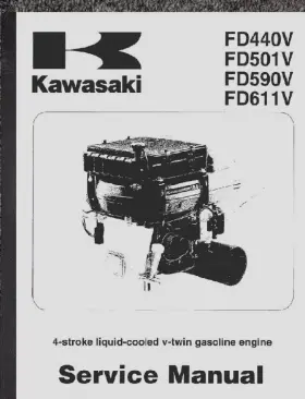 99924-2041-01 Fd440v Fd501v Fd590v Fd611v Gas Engine Service Repair Manual 4-stroke 99924-2041