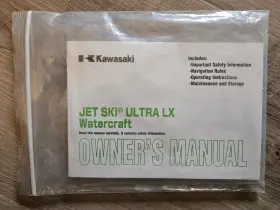 99987-1401 2007 Nos Kawasaki O/m Jet Ski Ultra Lx Jt1500c Owners Manual