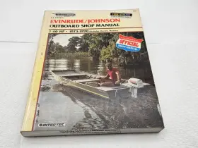B732 1973-1990 Clymer Omc Evinrude Johnson Service Manual 2-40 Hp Electric -rd