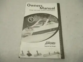 Gbp001484 Bennett Marine Used Trim Tabs Owners Operation And Maintenance Manual