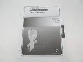 Brp 5006023 Omc Johnson 25 Hp 2-stroke Te Gte Outboard Parts Catalog 2005