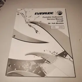 5008847 Brp Evinrude Portable Outboard Service Manual 3.5 Hp 2012 In/aa