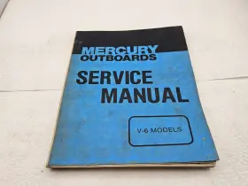 C-90-86133 Mercury Outboards Service Manual V-6 Models V6 Published 1979 #c-90-86133 - Read