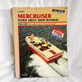 B740 Clymer 1964-1983 Mercruiser Stern Drive Tr And Trs Service Shop Manual