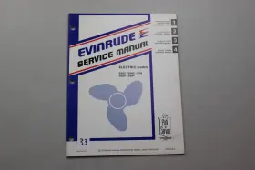 Eb54 Eb52 1979 Evinrude Service Manual 5532 For Electric Models Eb82 E4h