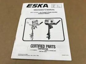96960 Eska 1978 3-7.5 Hp Outboard Mechanics Service Repair Manual