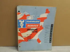 40655 Evinrude 5192 Omc 1976 Service Manual 40 Hp 40604 40654