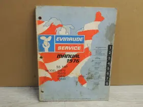55643 Evinrude 5193 Omc 1976 Service Manual 55 Hp 55672 55673 55642