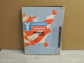 75643 Evinrude 5195 Omc 1976 Service Manual 75 Hp 75642 With Bulletins
