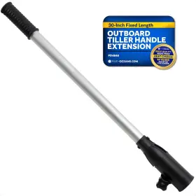 4848 Five Oceans Tiller Handle Extension For Outboard Motors Black And Aluminum
