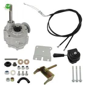 Gn1064994 Gardenice Fit For 2hp - 13hp Engine 41p 10t Or 12t Tav30 Go Kart Forward Reverse Gear Box