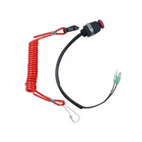 202104 Gzztores Marine Kill Switch Safety Stop Lanyard Replacement For Tohatsu
