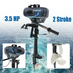 Watercraft11281us Hangkai 2 Stroke Outboard Motor Engine 3.5hp 3.6hp 5hp 6hp 7hp 12hp Water Cooling Cdi