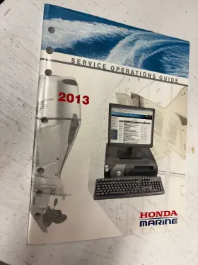 Otr53394-i Honda Eqs008m04 2013 Marine Service Operations Guide Tm045 Bn62