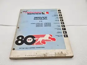 Jm-8011 1980 Omc Evinrude Johnson Service Manual 150 175 200 235 Hp V-6 Models