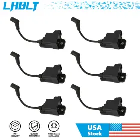 827509a10 Lablt 827509a10/ 827509t7/ 114-7509 827509t7 Ignition Coil For Mercury 1996-2007 30-300hp 6pcs